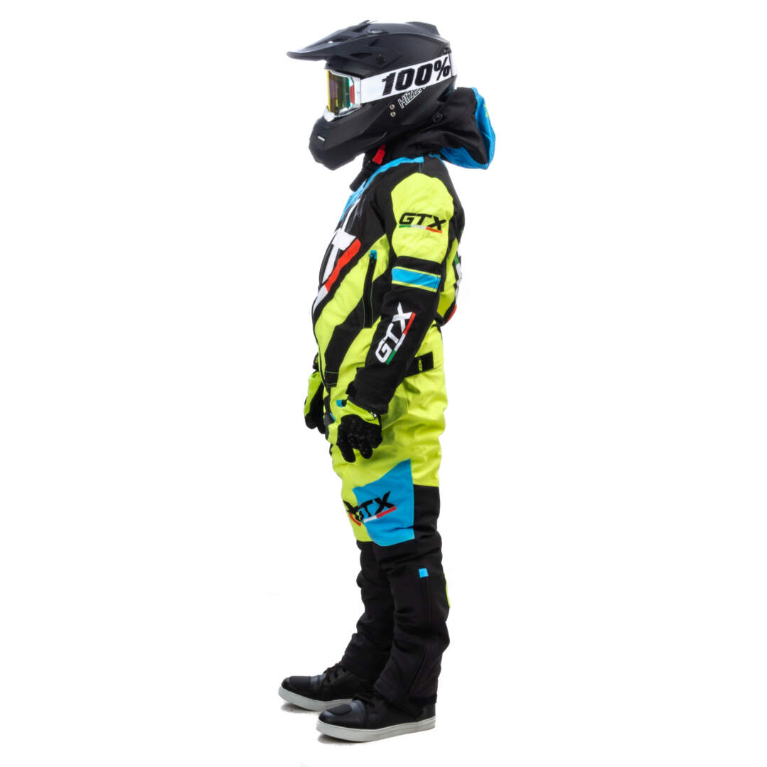 Комбинезон для снегохода (детский) GTX №6 blue-yellow (текстиль) (12Y) Комбинезон для снегохода (детский) GTX №6 blue-yellow (текстиль) (12Y)