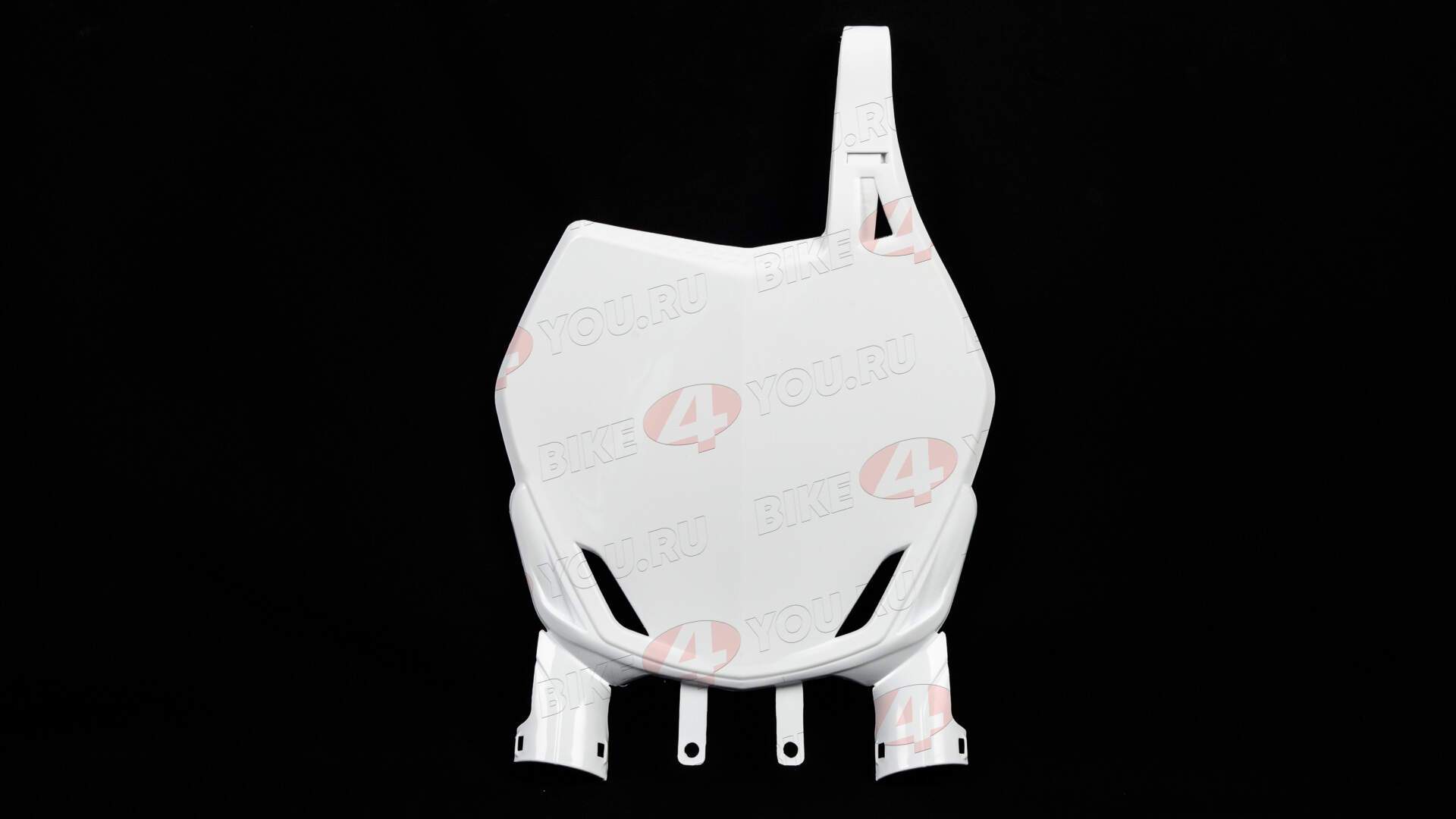 Пластик щиток передний (номерной) белый №1