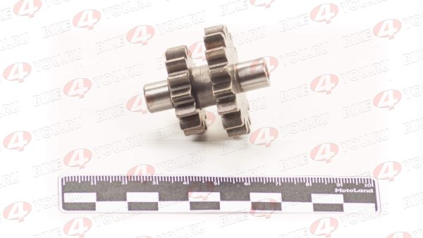 Шестерня малая двойная редуктора стартера 163FML (CG200-A) 167FML-3 (CG200D-B) 167FMM (CG250)